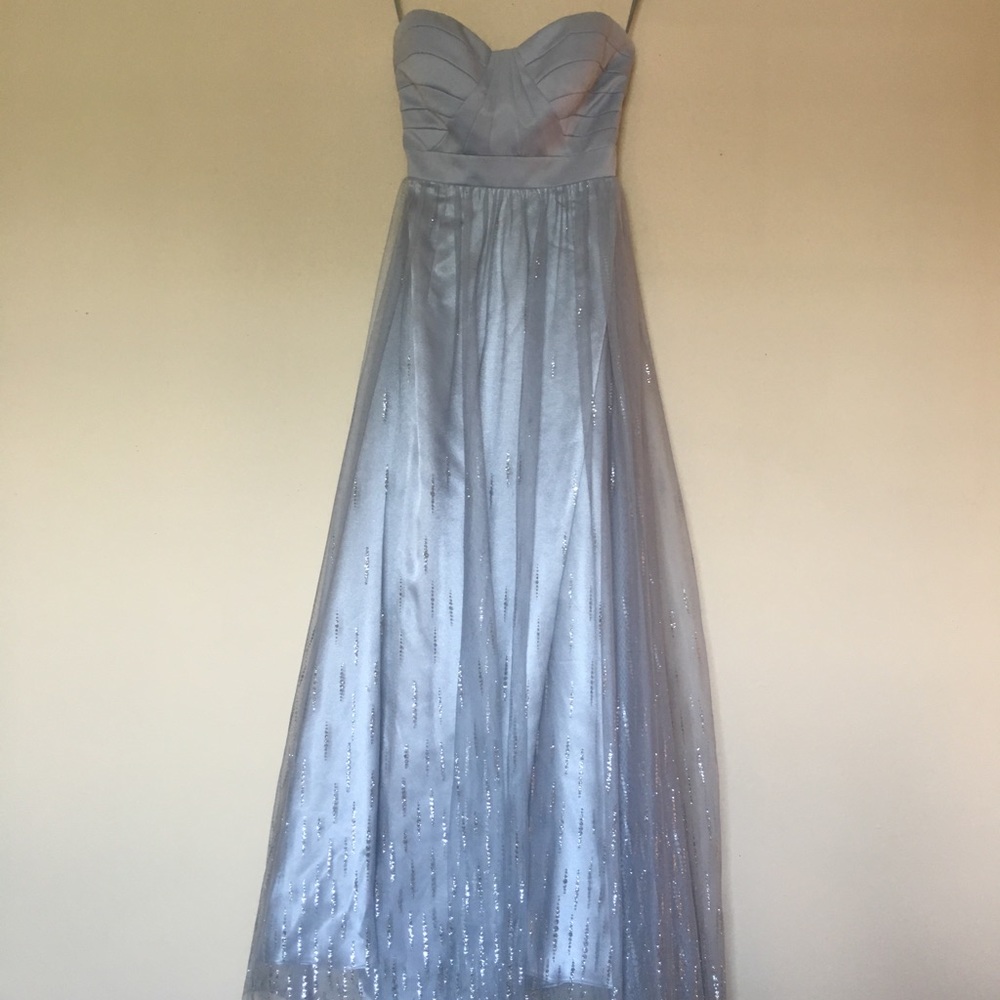 Icy-Blue Formal Gown